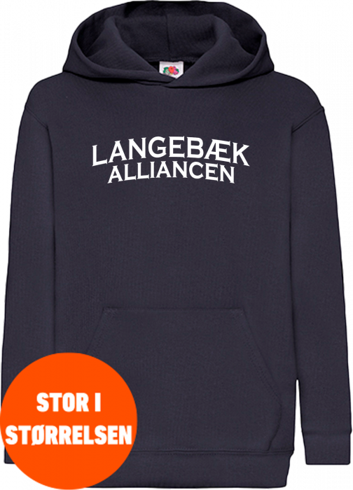 Fruit of the loom - Langebæk Alliance Classic Hoodie Kids - Deep Navy