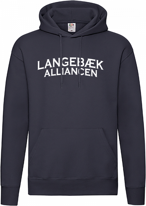 Fruit of the loom - Langebæk Alliance Klassisk Hoodie Adults - Deep Navy