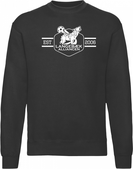 Fruit of the loom - Langebæk Alliance Classic Sweatshirt Adults - Noir