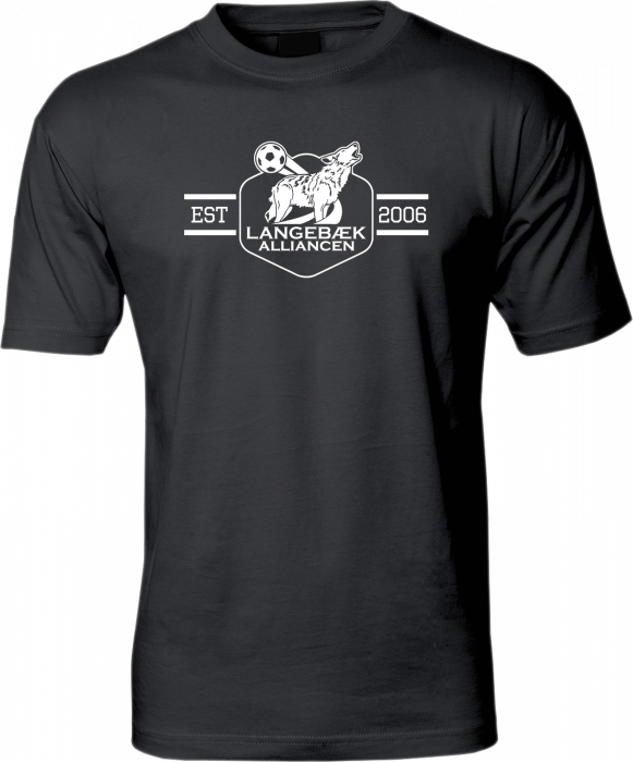 ID - Langebæk Alliance Basic T-Shirt Voksen - Sort