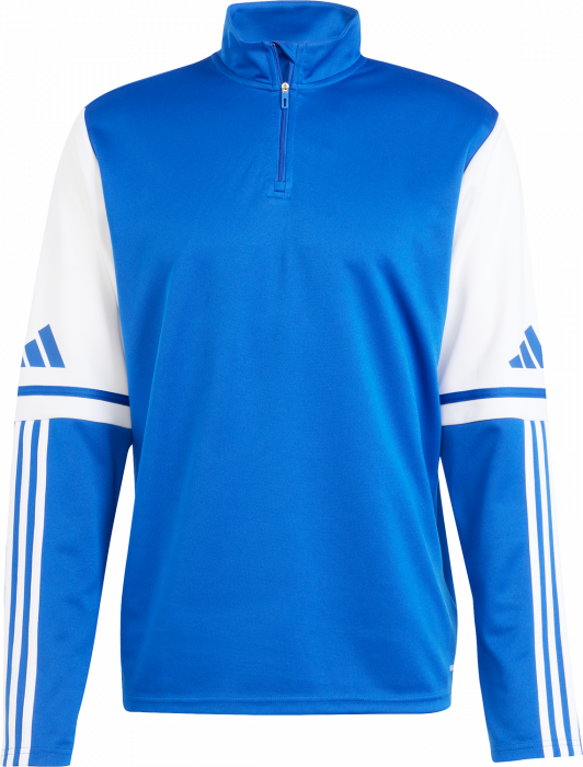 Adidas - Squadra 25 Half-Zip Training Top - T Royal Blue & blanco