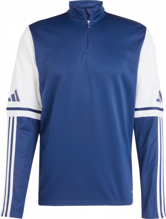 Adidas - Squadra 25 Half-Zip Training Top - T Navy Blue & blanco