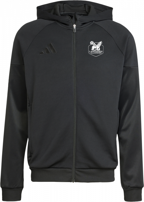 Adidas - Langebæk Alliancen Travel Hoodie W. Zip Kids - Negro