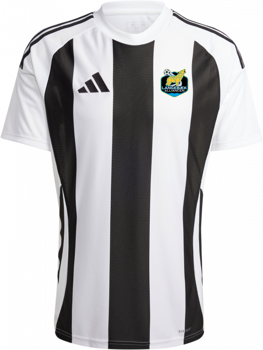 Adidas - Langebæk Alliancen Player Jersey Kids - Blanco & negro