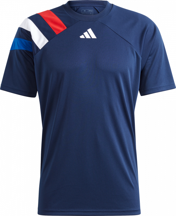Adidas - Fortore 23 Player Jersey - T Navy Blue & czerwony