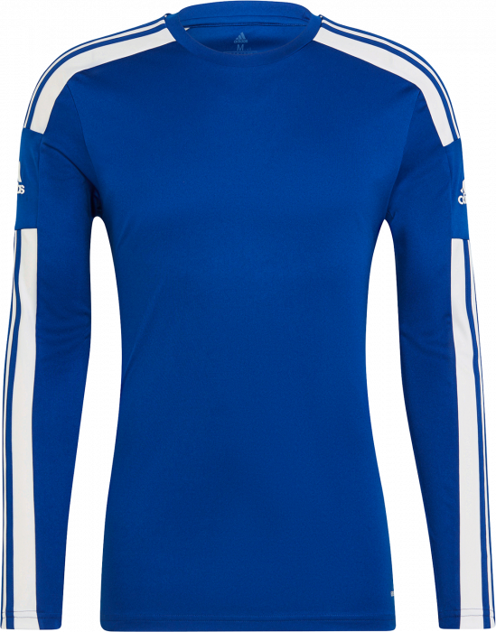 Adidas - Squadra 21 Longsleeve Jersey - Royal Blue & biały