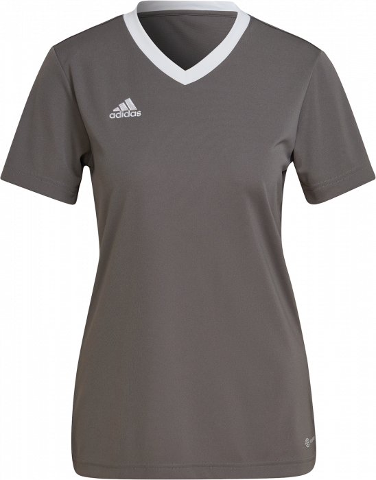 Adidas - Entrada 22 Jersey Women - Grey four & weiß