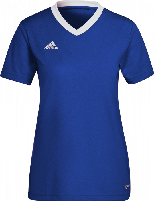 Adidas - Entrada 22 Jersey Women - Royal Blue & biały