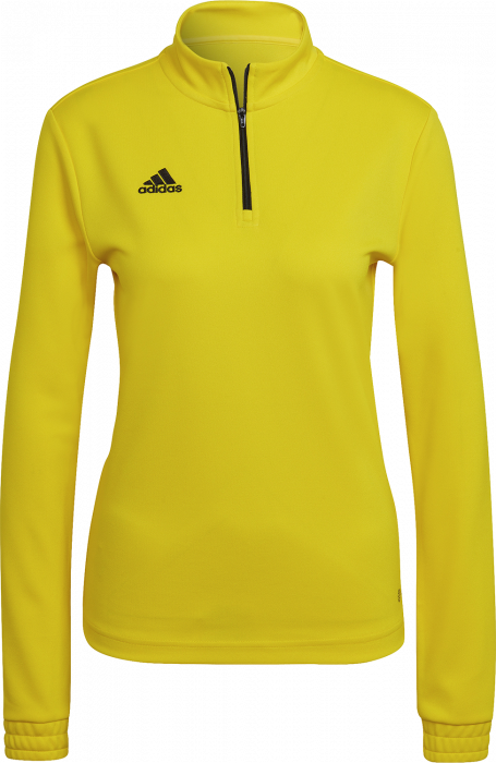 Adidas - Entrada 22 Træning Top With Half Zip Woman - Amarelo