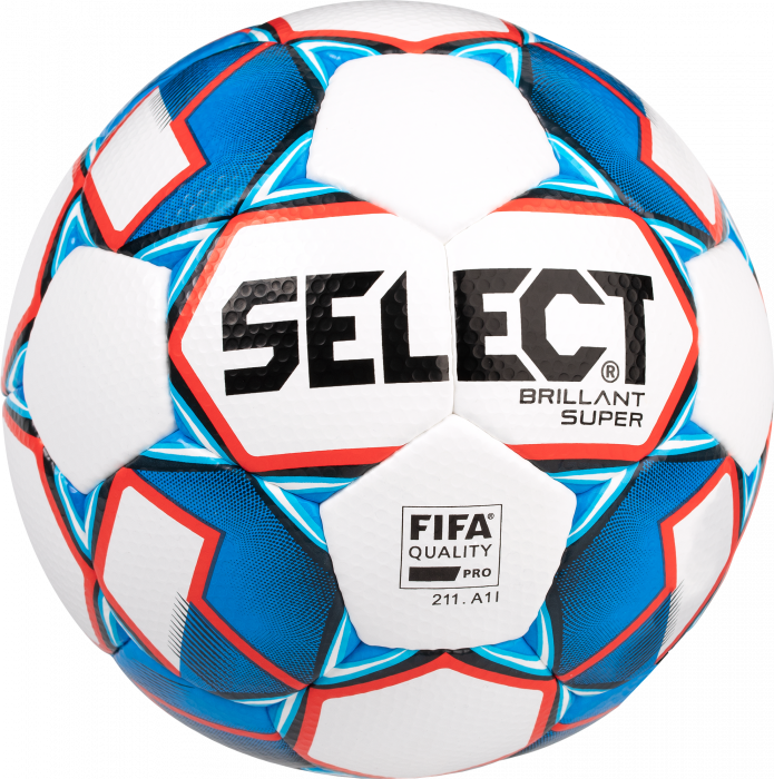 Select - Brillant Super Football - Vit & blå