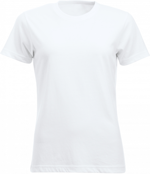 Clique - Classic Cotton Tee Women - Blanco