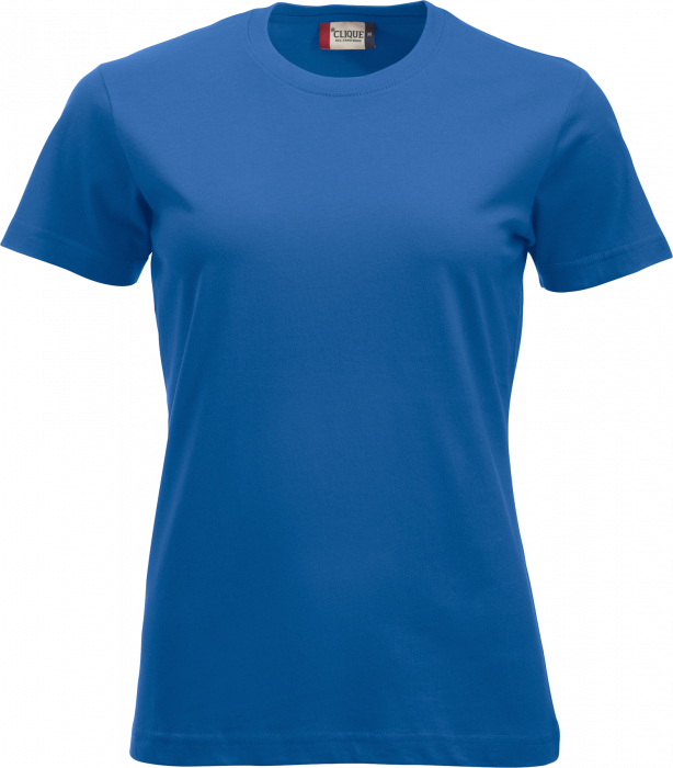 Clique - Classic Cotton Tee Women - Royalblå