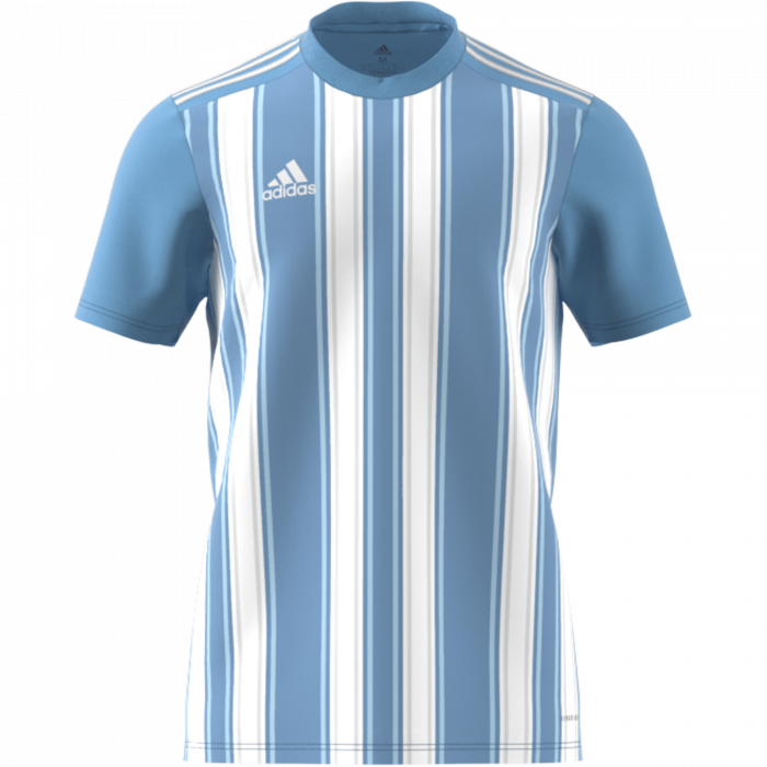 Adidas - Striped 21 Jersey - Light Blue & blanc