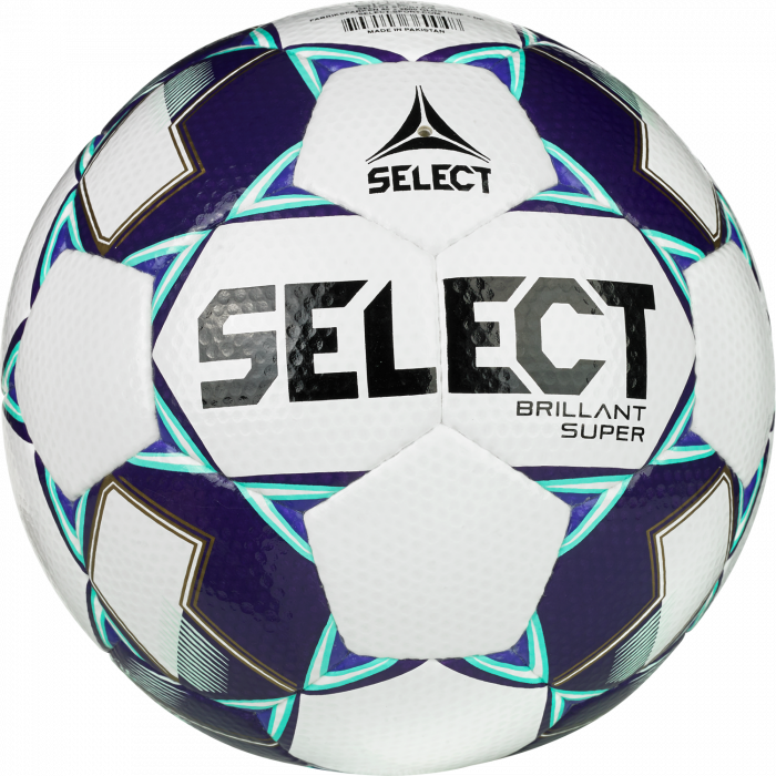 Select - Brillant Super Football V22 - Szkarłat & biały