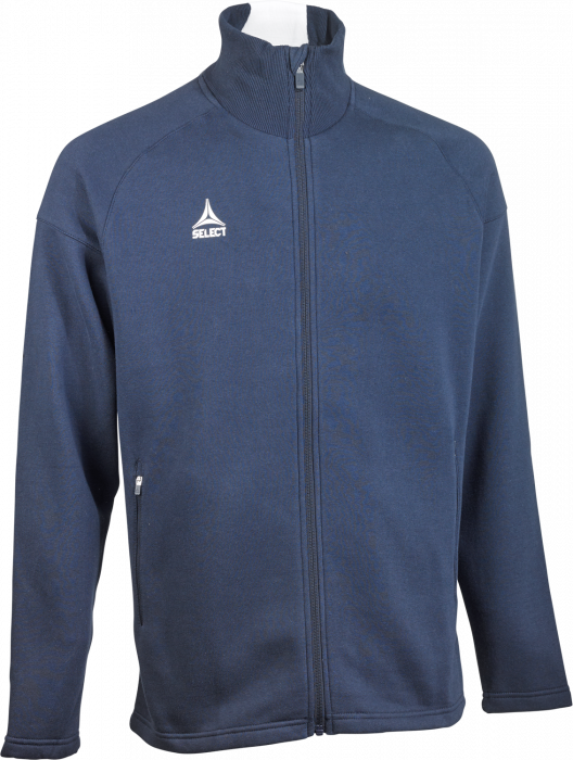 Select - Oxford V25 Jacket W. Zip - Blu navy